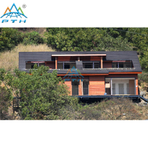 2017 Hot Sale Prefabricated Luxury Light Steel Prefab Villa