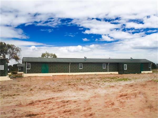 Prefab Container House for Military Camp in Mozambique